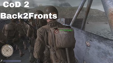 Call of Duty 2: Back2Fronts Mod - Veteran Difficulty - Mission 25 - Battle of Pointe du Hoc