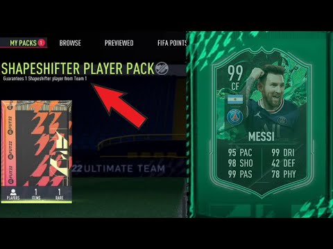 HOW TO GET THE SHAPESHIFTER PLAYER PACK (GLITCH) FIFA 22