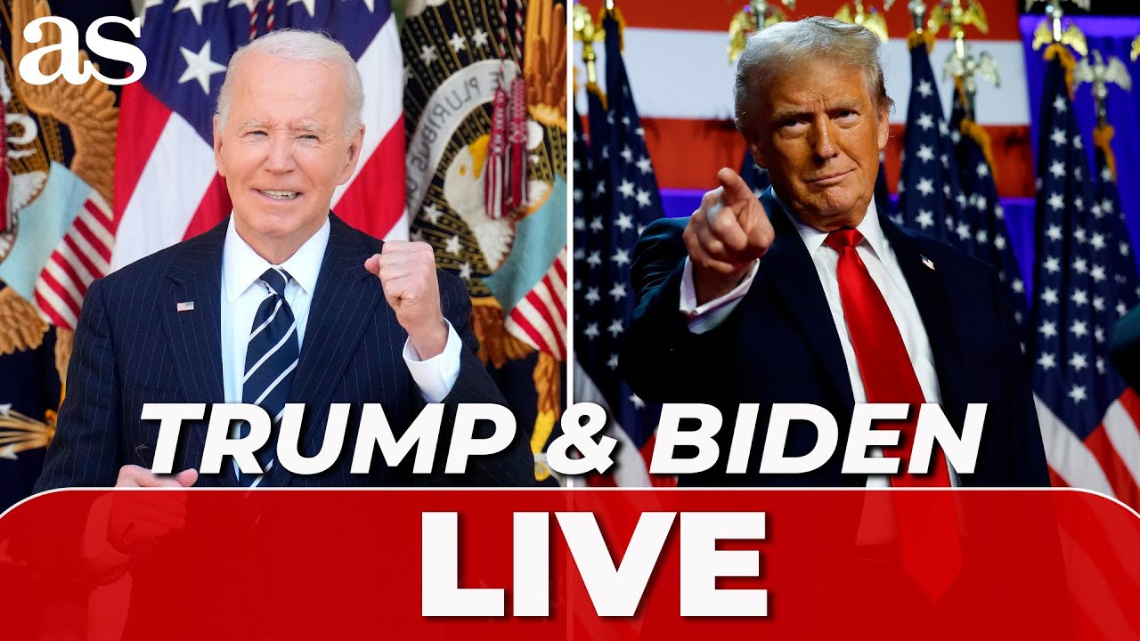 DONALD TRUMP and JOE BIDEN meet at the WHITE HOUSE | LIVE | USA ...