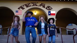 New Zealand Family See Texas For The First Time