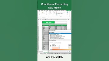 Excel Tips & Tricks | Conditional Formatting|