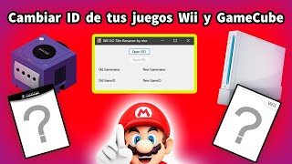 ⚙️Como cambiar el nombre e ID de tus juegos Wii y GameCube⚙️