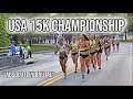 Racing the 15k usa championship  gate river run 2023