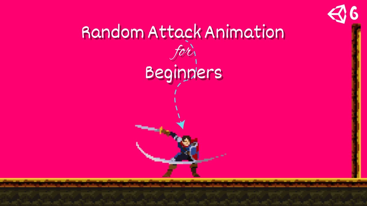 How to make random attack animation for beginners in unity!