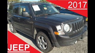 Целый авто из США по цене битого 2017 JEEP Patriot - внедорожник по цене чермета с аукциона IAAI