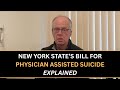 New York State's Bill for Physician Assisted Suicide: Explained by Catholics