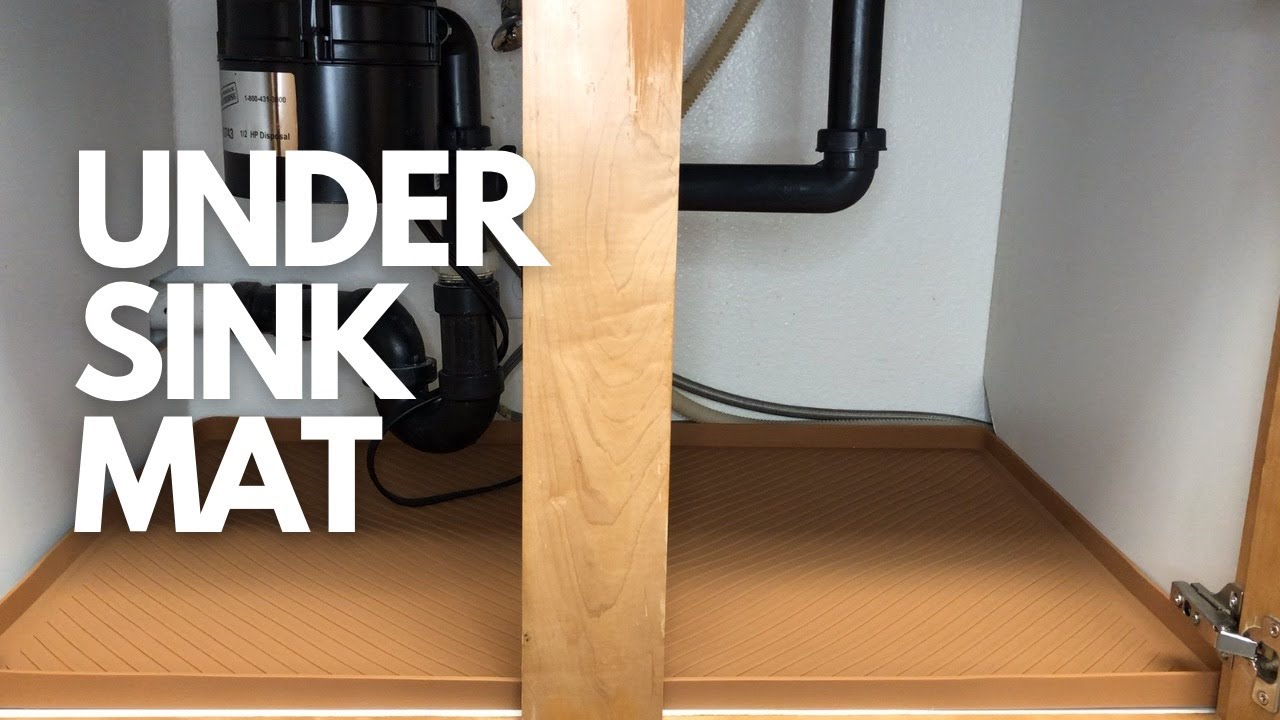 Under Sink Mat for Kitchen Waterproof 