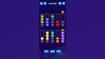 Ball Sort Level 308 Walkthrough Solution Android/iOS