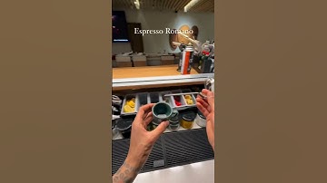 Espresso Romano #asmr #pov #relaxing #coffee #latteart #barista #espressoyourself #espressolover
