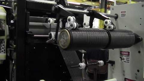 thermoset slitting and spooling