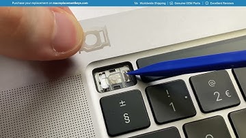 How to replace the escape on a MacBook Pro A2141, A2251, A2289 and A2338 Intel & M1 (2019 - 2021)