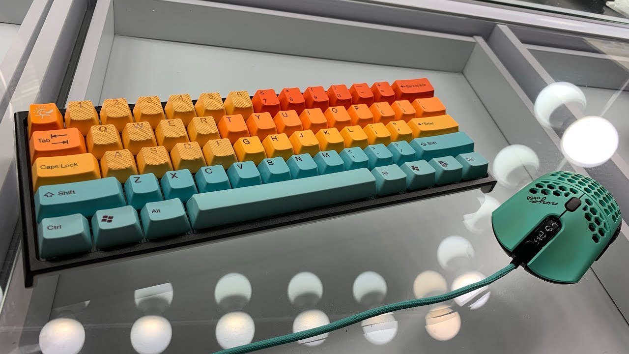 Ducky One 2 Mini With Hawaii Keycap Set And Rubber 18 Key Set Unboxing And Installation Youtube