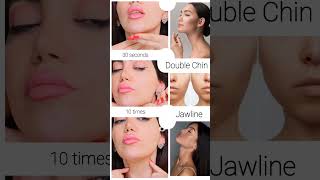 Melt Your Double Chin & Sculpt Jawline in 3 Minutes 😱💆♀️ #shorts