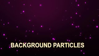 New pink color moving background particles, Particles effect