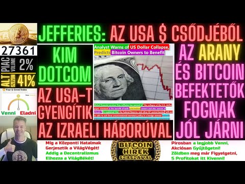 Bitcoin Hírek (1812)-Jefferies: Az USA $ Csődjéből az Arany és Bitcoin Befektetők Fognak Jól Járni Bitcoin Hírek (1812)-Jefferies: Az USA $ Csődjéből az Arany és Bitcoin Befektetők Fognak Jól Járni