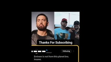 Thumbnail of Russ reacts to #Eminem’s verse on “Animals” with JID. #rap #hiphopartist #hiphop