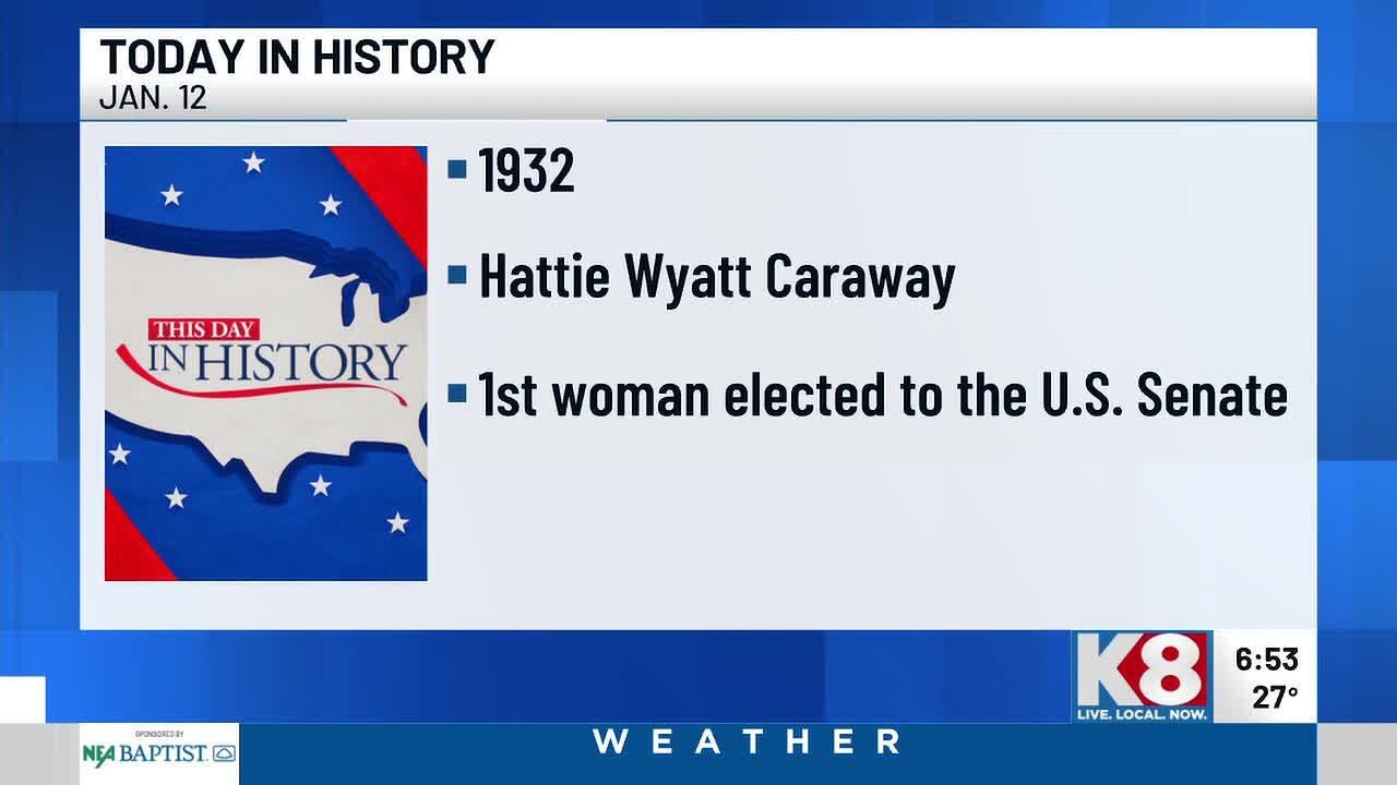 We the People: Jan. 12 - Hattie Wyatt Caraway becomes the first woman ...