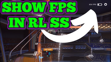 How to show FPS in Rocket League Sideswipe!!(Enable FPS counter in RL mobile)