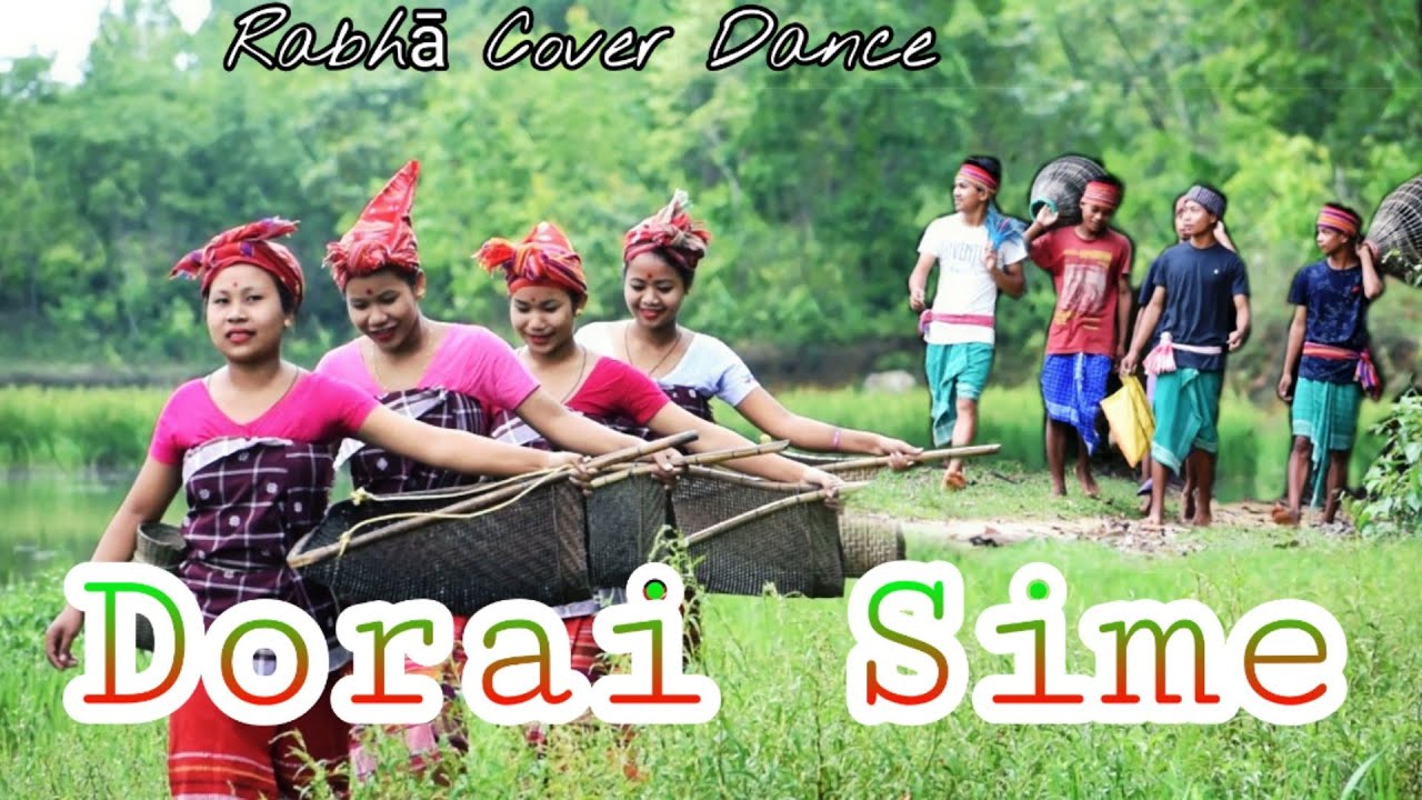 Dorai sime   Rabha  video Cover Dance song  Modern Rabha video  KRSN Vlogs