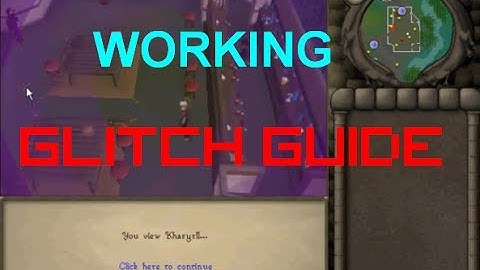(WORKING) Runescape 2007 Glitch Guide: Inside Canifis W/O Requirements Bug Abuse (2013)
