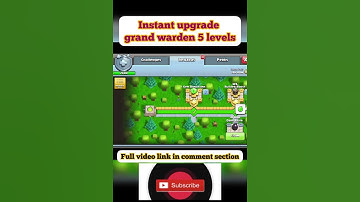 Instant upgrade grand warden 5 levels #clashofclans #gamingrascal #shorts
