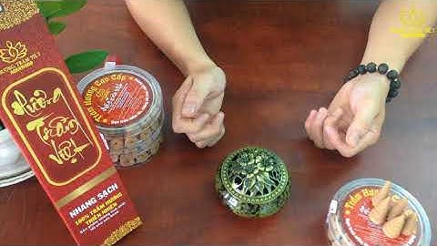 HƯỚNG DẪN SỬ DỤNG NHANG NỤ TRẦM HƯƠNG - HƯƠNG TRẦM VIỆT - AGARWOOD