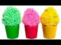 Ice Creams Surprise Eggs Frozen Minions Masha and The Bear Disney Princess Play Doh Ice Creams