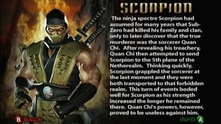 Mortal Kombat Deadly Alliance-Konquest With Scorpion