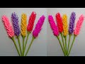 Diy lavender paper flower  beautiful paper flower craft  sunil creation