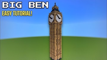 Minecraft Tutorial: How To Build Big Ben