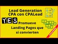 Lead Generation con CPALead. Review en español