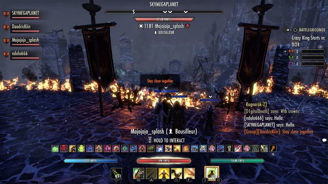 The Elder Scrolls Online - PvP Tank Build - YouTube