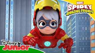 Black Cat Chaos 🐱 | Spidey and His Amazing Friends 🕸️ | Disney Junior MENA