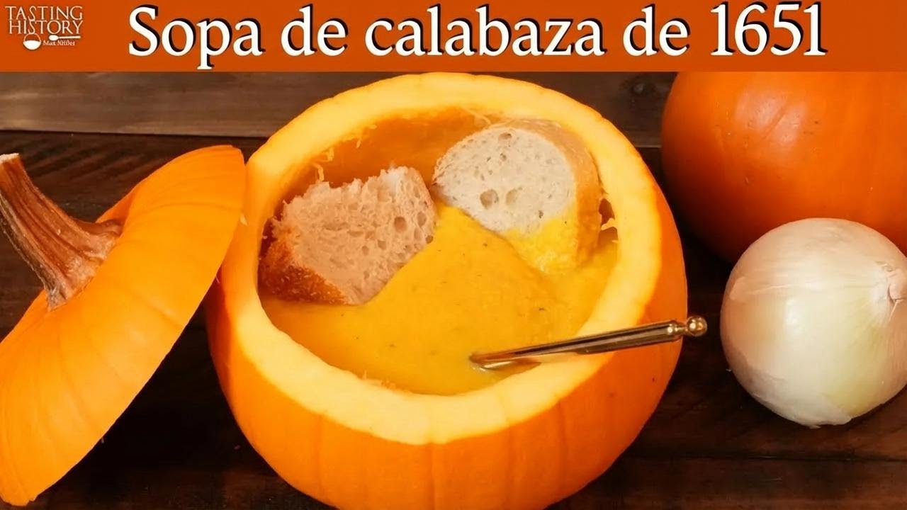Receta francesa de sopa de calabaza ¡con más de 375 años de tradición!