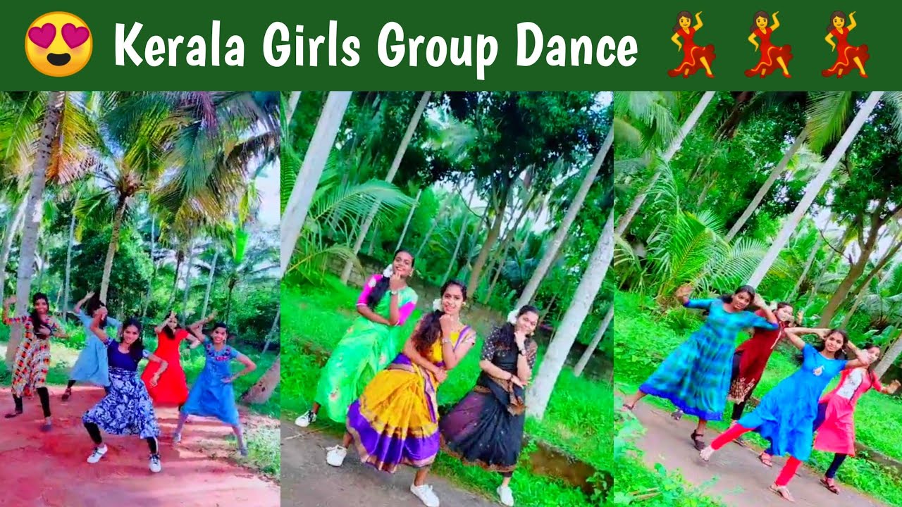  Kerala Girls Group Dance Tik Tok Video Tamil    Tik Tok Tamil    Tik Tok Dance 