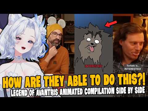 How Are They Able to Do This? | Yueri Reacts to Legend Of Avantris Animated Compilation Side By Side
