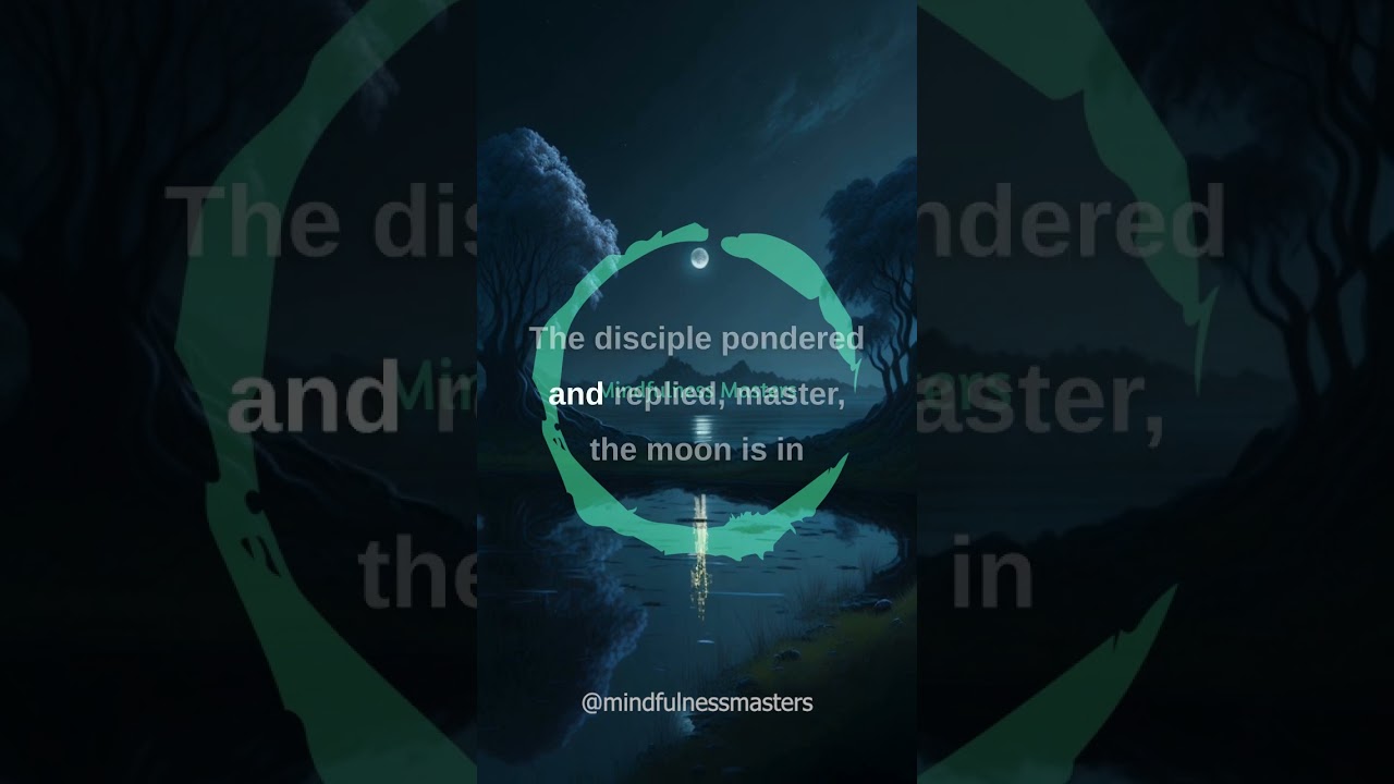 Unveiling the Secrets of the Moon in the Water! You Won't Believe What This Zen Reflection Reveals!