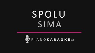 Sima - Spolu | Piano Karaoke Instrumental
