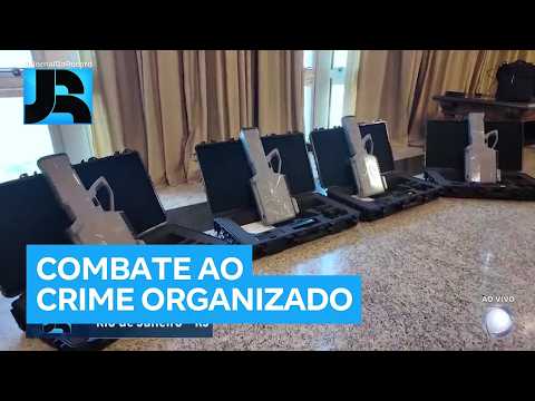 RJ receives equipment to combat drone use by organized crime