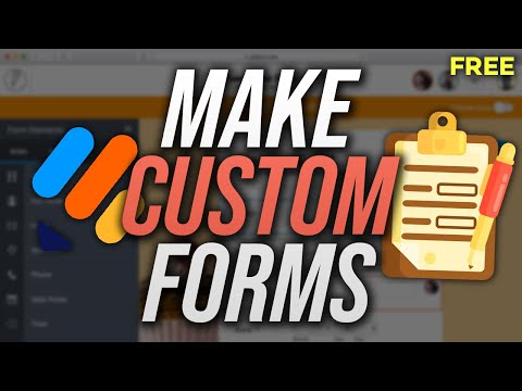 Видео: How To Make A Form In Minutes with Jotform! (Complete Tutorial)