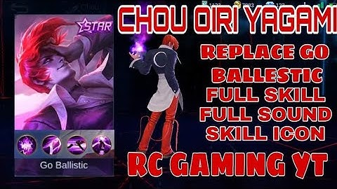 | CHOU SKIN | OIRI YAGAMI | REPLACE GO BALLISTIC | STARLIGHT | LATEST | PATCH GLOO |RC GAMING YT |