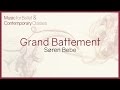 Music for ballet class grand battement