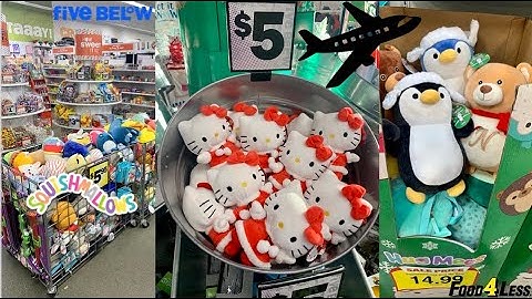 SQUISHMALLOW hunting FAR, FAR away! Five Below & Food 4 Less...