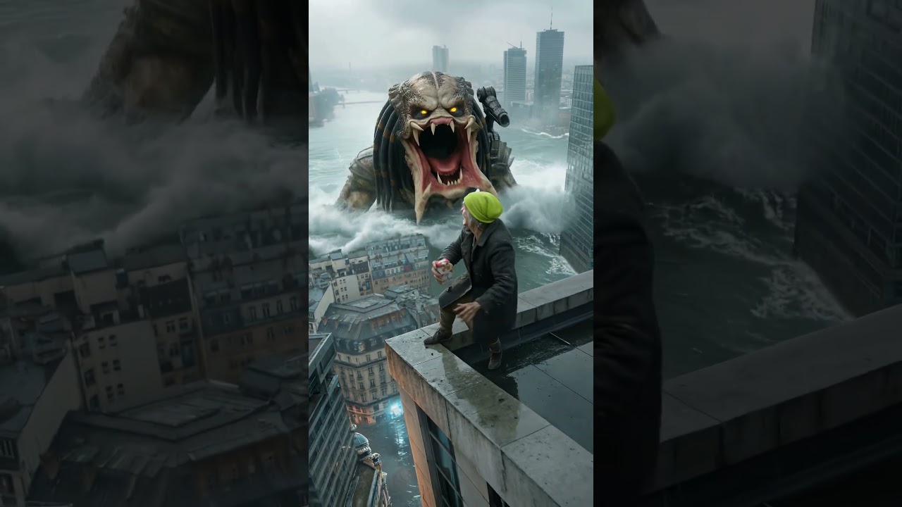 Giant Demon Attacks the City… Baba Yaga Just Smiles