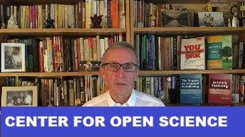 What is the Center for Open Science?