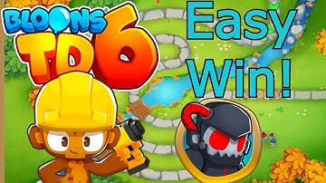 How to Park Path on Hard! (No Monkey Knowledge) Bloons TD 6