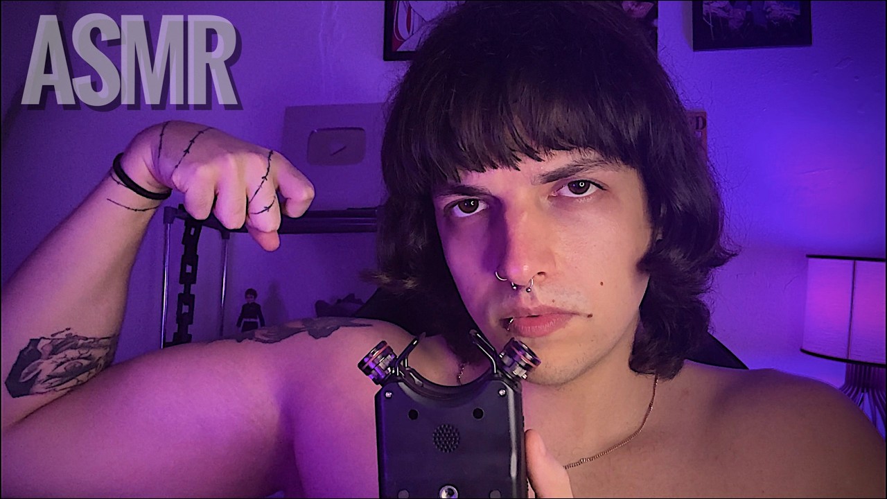 ASMR TASCAM | SONS DE BOCA DE ORELHA A ORELHA *SENSÍVEL*