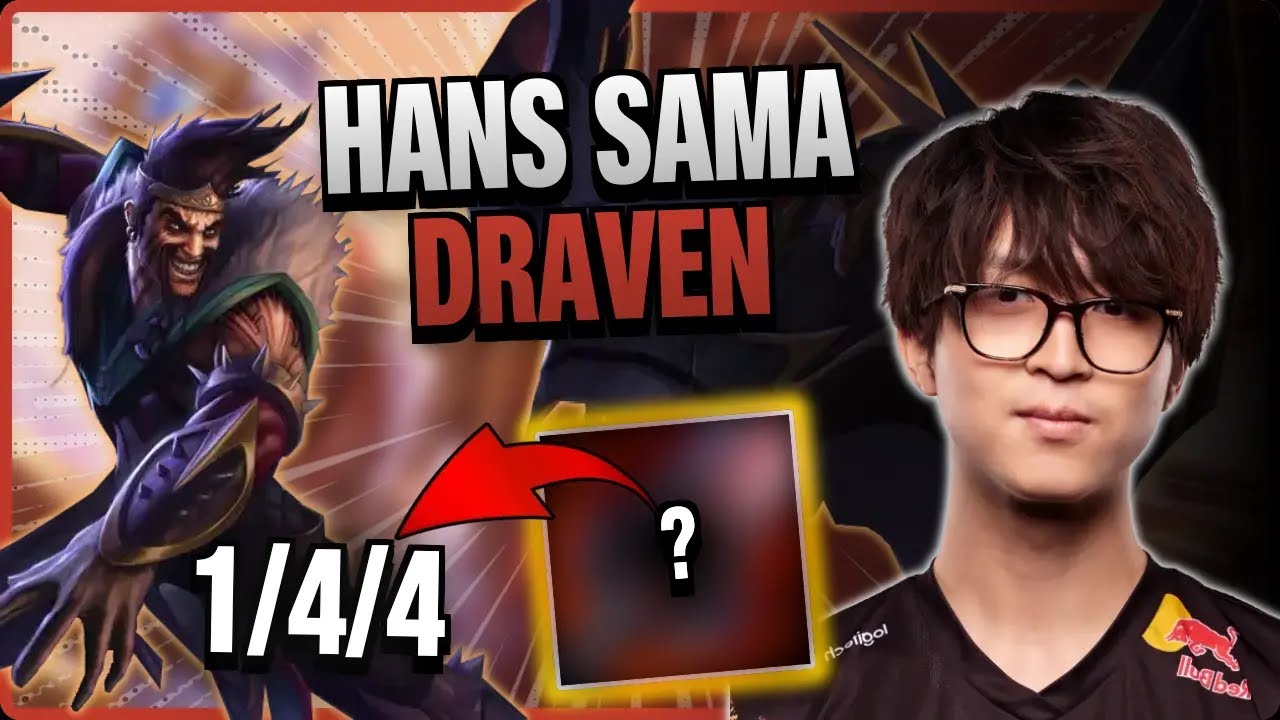 Misfits Gaming Hans Sama Draven vs Miss Fortune | 15.2.652.1536