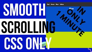 Famous 🔴Smooth scrolling using CSS Only || Earth of Knowledge #cssonly Wealth