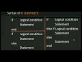 9. Matlab မှာ (If Statements) ကို ဘယ်လိုအသုံးပြုမလဲ?